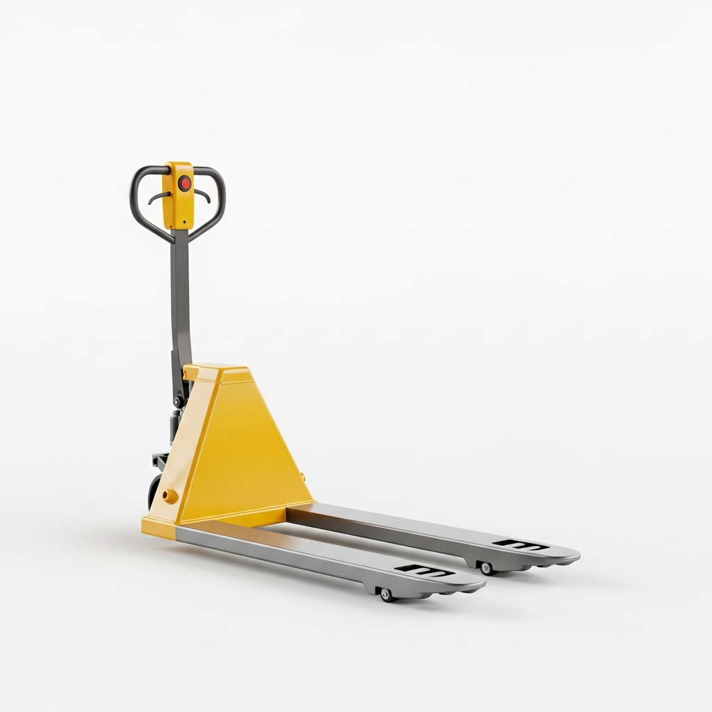 JL-SEP semi-electric pallet jack — electric drive and lift with lithium battery